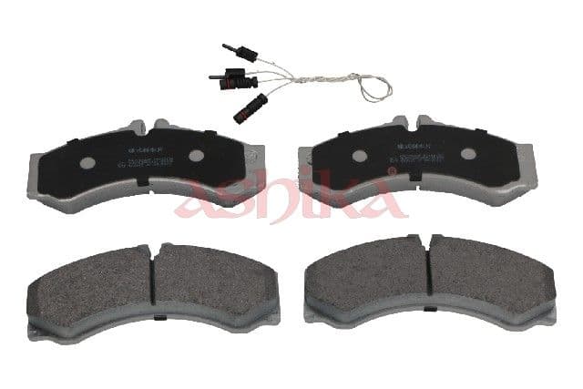 set placute frana,frana disc ASHIKA 50-00-0540