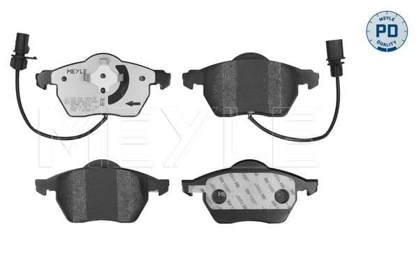 set placute frana,frana disc MEYLE -PD: Advanced performance and design. 025 230 1820/PD