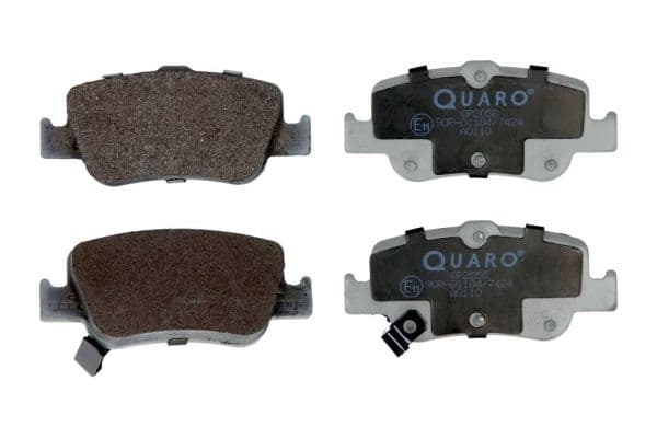 set placute frana,frana disc QUARO QP2058