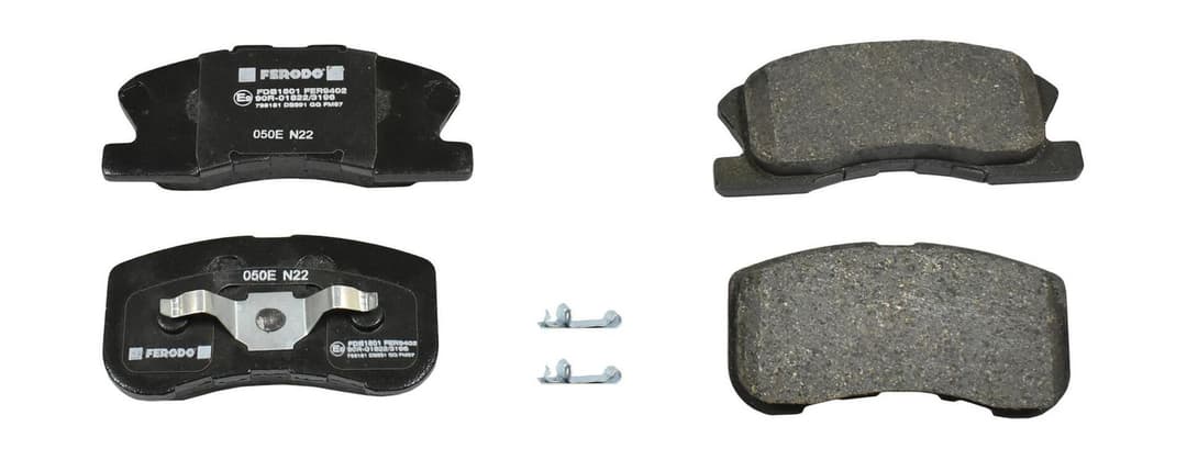 set placute frana,frana disc FERODO PREMIER FDB1501
