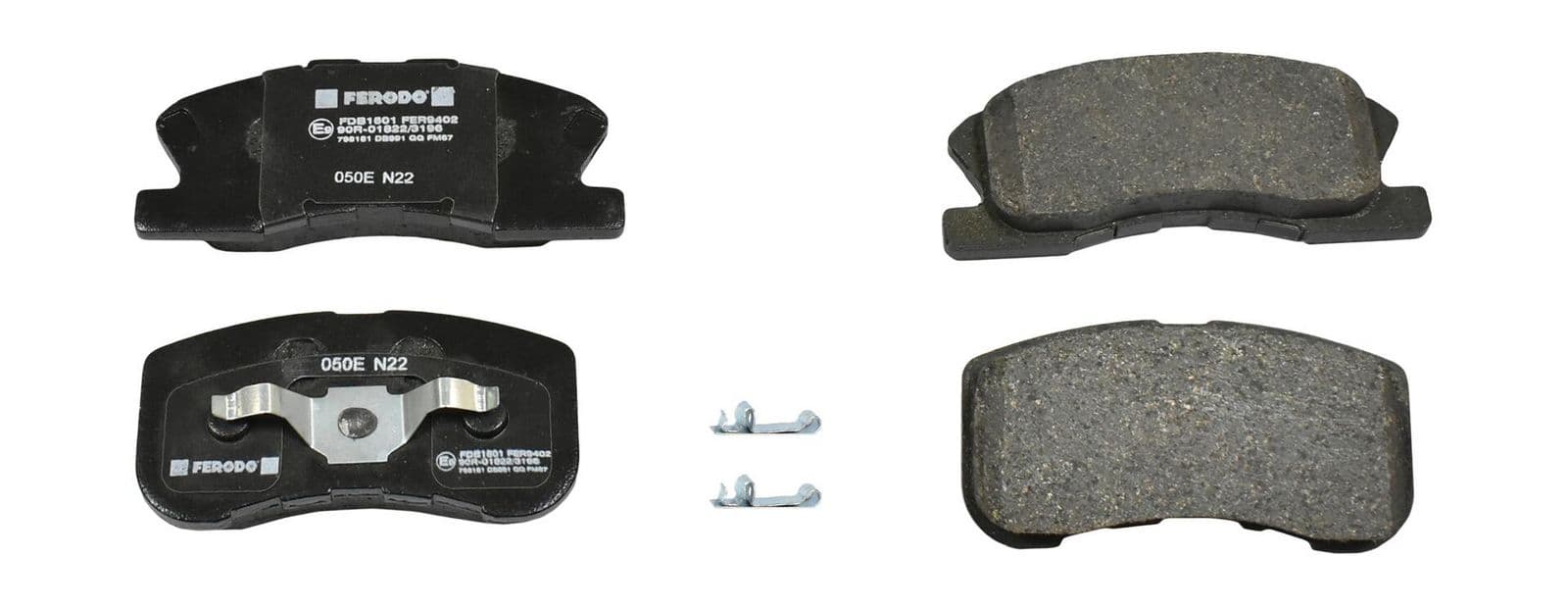 set placute frana,frana disc FERODO PREMIER FDB1501