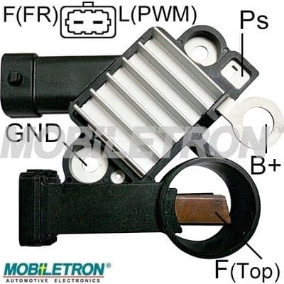Regulator, alternator MOBILETRON VR-D186