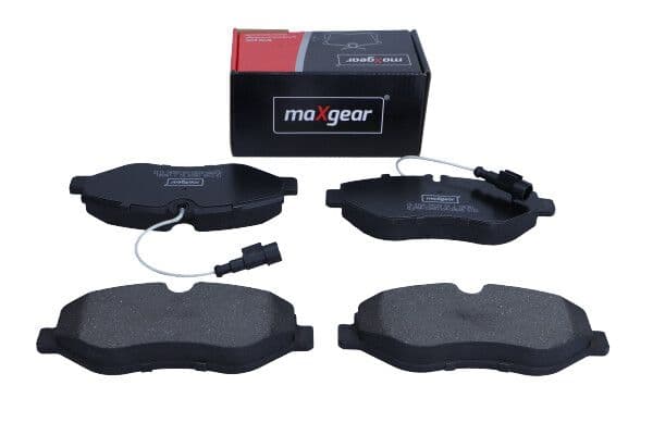 set placute frana,frana disc MAXGEAR 19-3168