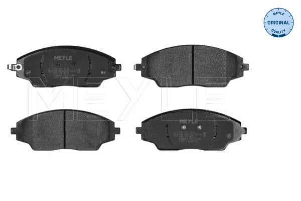 set placute frana,frana disc MEYLE -ORIGINAL: True to OE. 025 257 2218