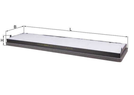 Filtru, aer habitaclu MAHLE LA 581