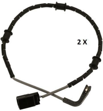 senzor de avertizare,uzura placute de frana TRW GIC371