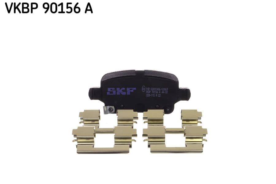 set placute frana,frana disc SKF VKBP 90156 A