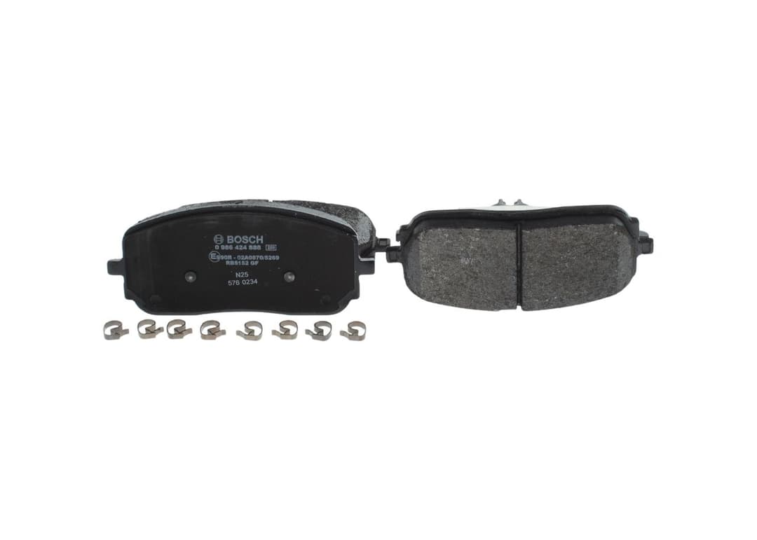 set placute frana,frana disc BOSCH 0 986 424 888