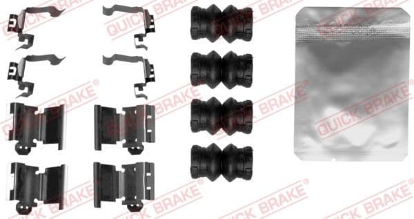 Set accesorii, placute frana QUICK BRAKE 109-1897