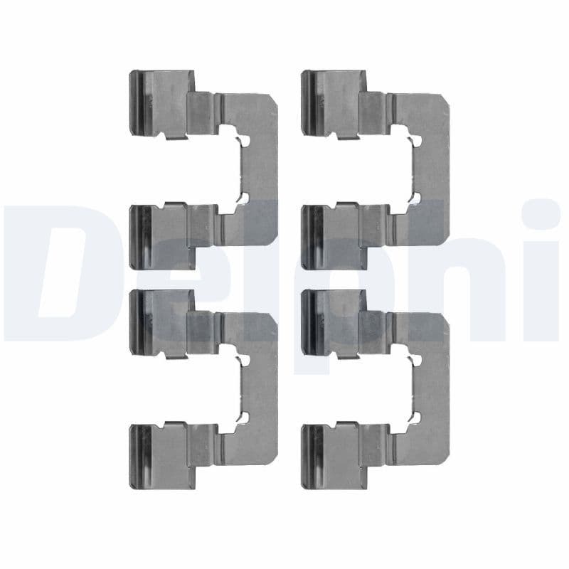 Set accesorii, placute frana DELPHI LX0534
