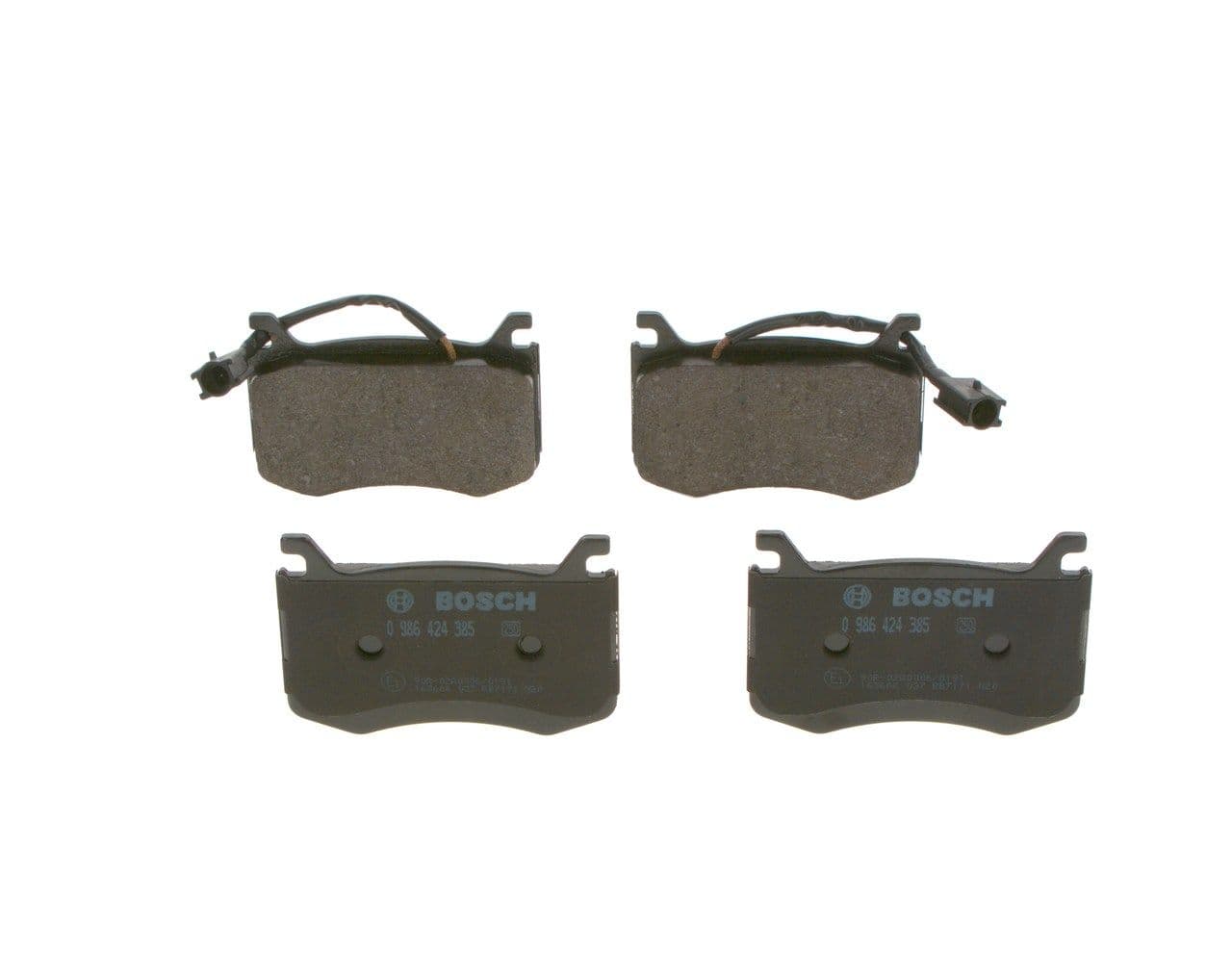set placute frana,frana disc BOSCH 0 986 424 385