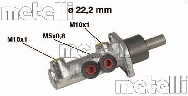 Pompa centrala, frana METELLI 05-0354