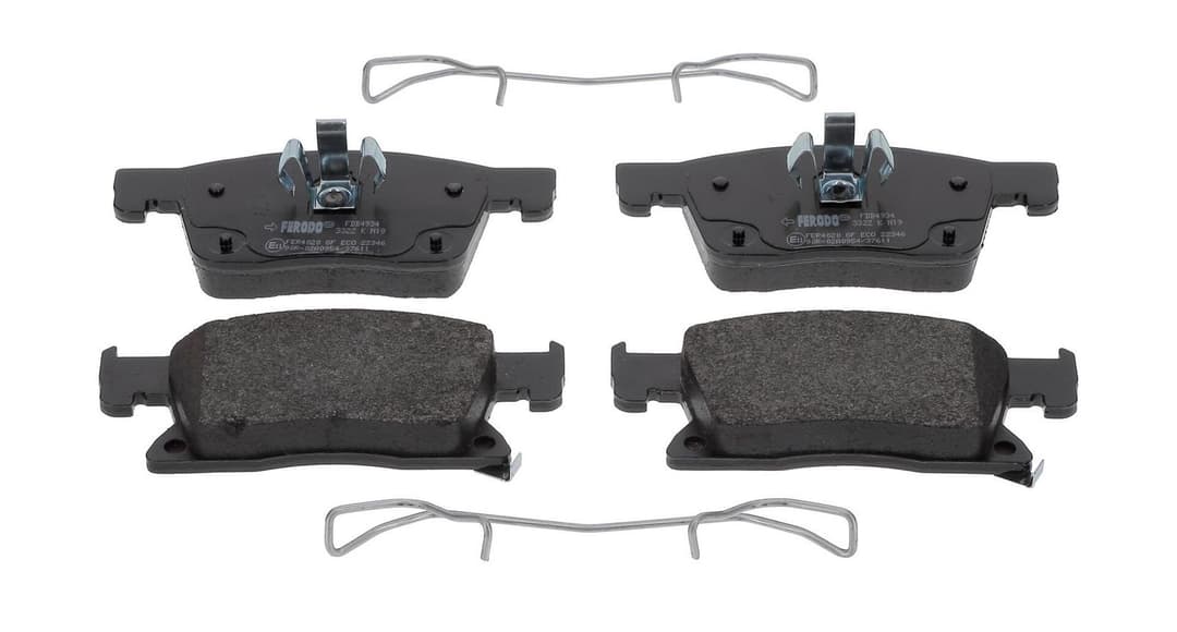 set placute frana,frana disc FERODO PREMIER ECO FRICTION FDB4934