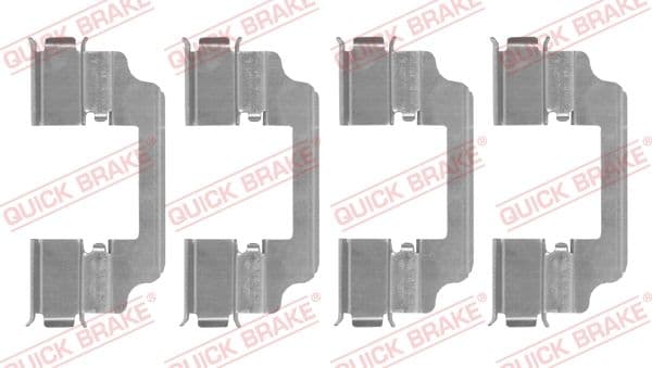 Set accesorii, placute frana QUICK BRAKE 109-0154