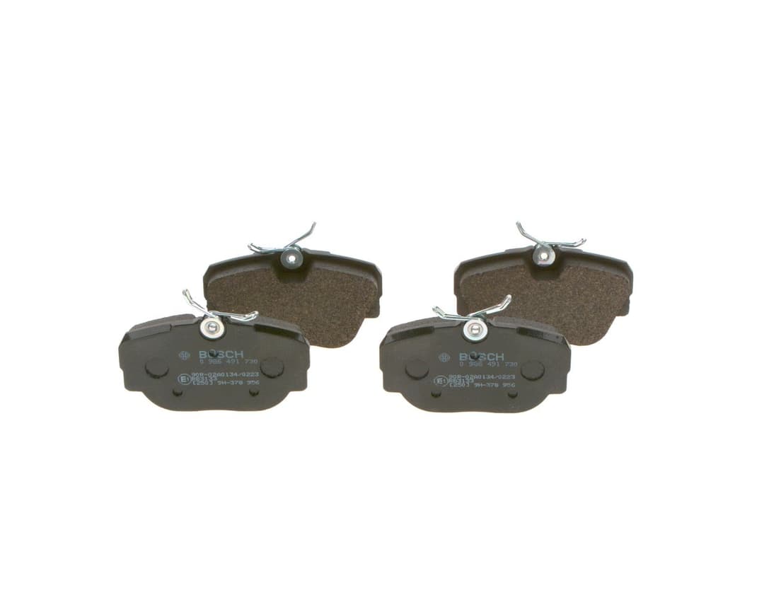 set placute frana,frana disc BOSCH 0 986 491 730