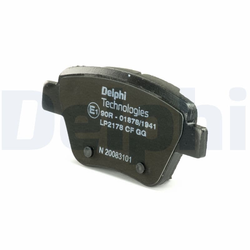 set placute frana,frana disc DELPHI LP2178