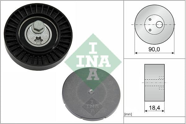 rola intinzator,curea transmisie Schaeffler INA 531 0880 10