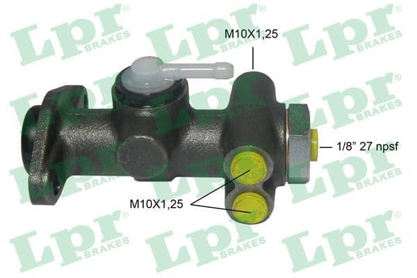 Pompa centrala, frana LPR 6600