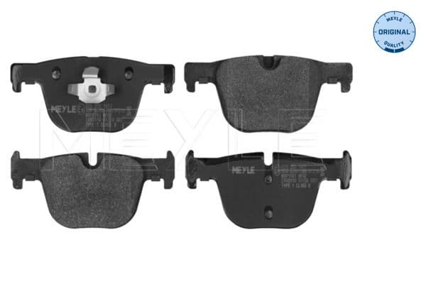 set placute frana,frana disc MEYLE -ORIGINAL: True to OE. 025 255 1417