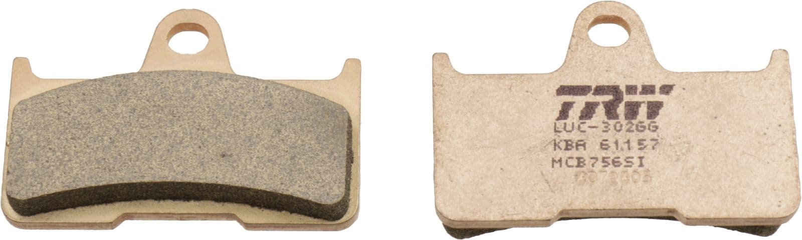 set placute frana,frana disc TRW MCB756SI