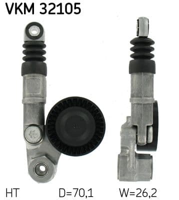 Intinzator curea, curea distributie SKF VKM 32105