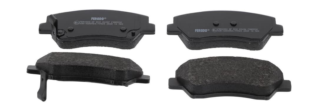 set placute frana,frana disc FERODO PREMIER ECO FRICTION FDB5532