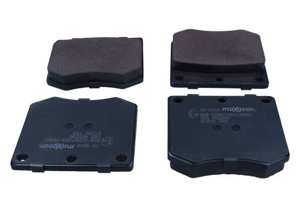 set placute frana,frana disc MAXGEAR 19-3916