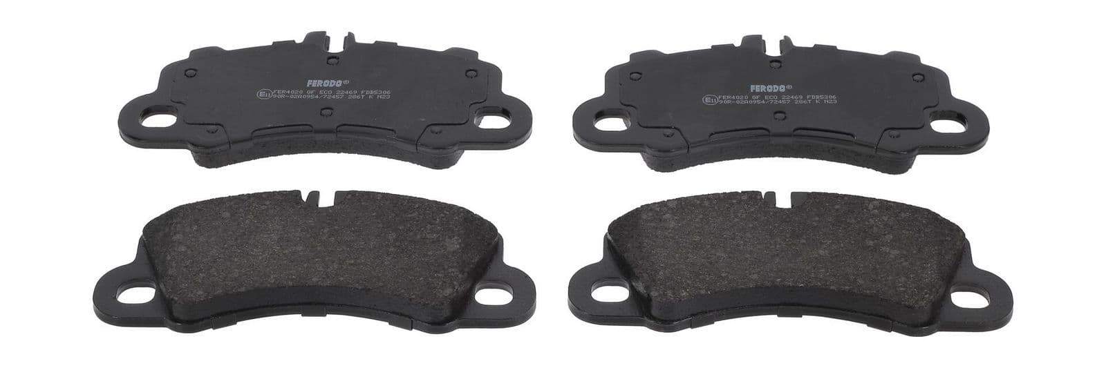 set placute frana,frana disc FERODO PREMIER ECO FRICTION FDB5306