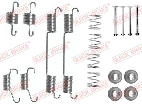 Set accesorii, sabot de frana QUICK BRAKE 105-0828