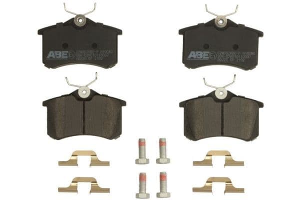 set placute frana,frana disc ABE C2W002ABE-P