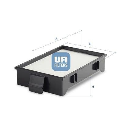 Filtru, aer habitaclu UFI 53.632.00