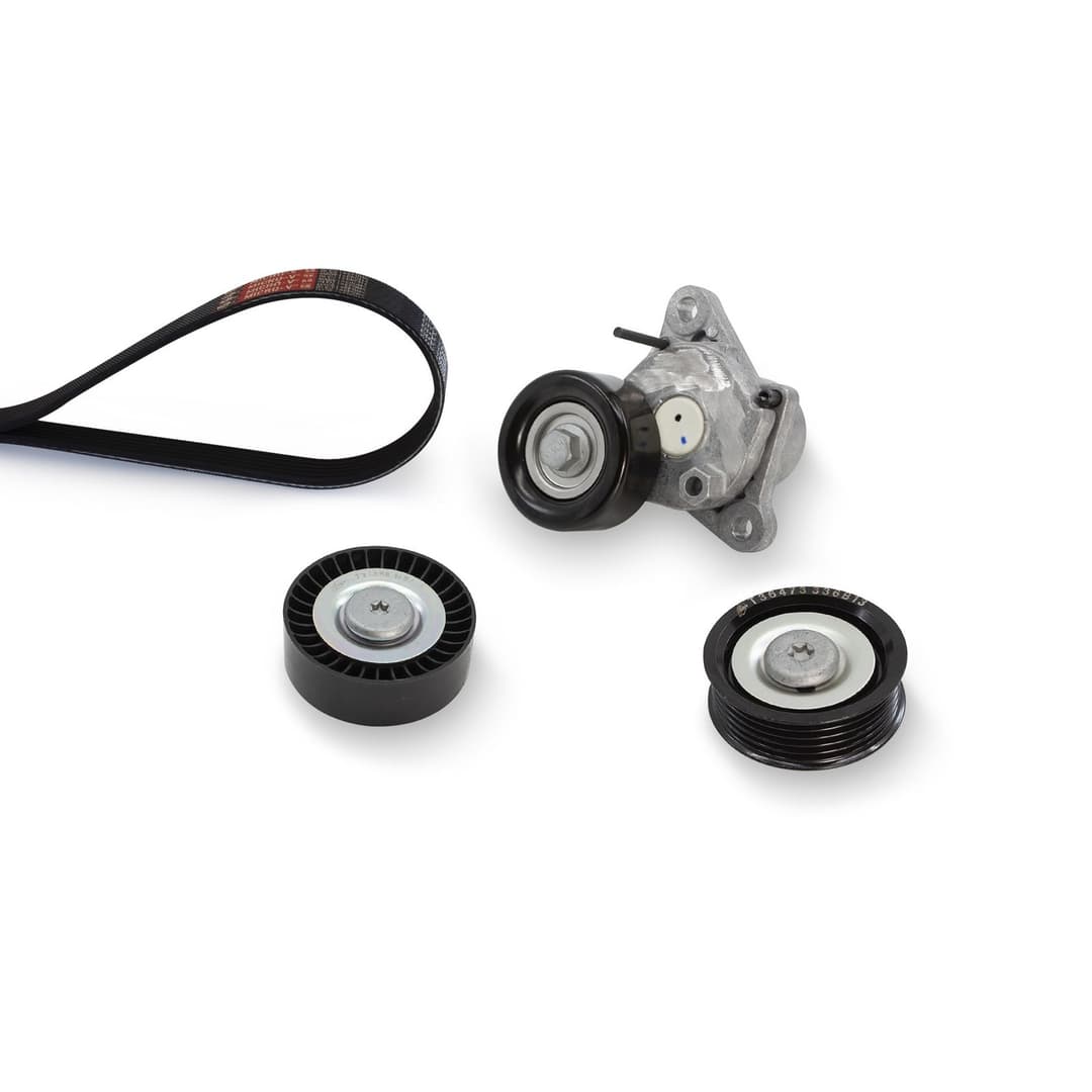 Set curea transmisie cu caneluri GATES Micro-V® K025PK1810