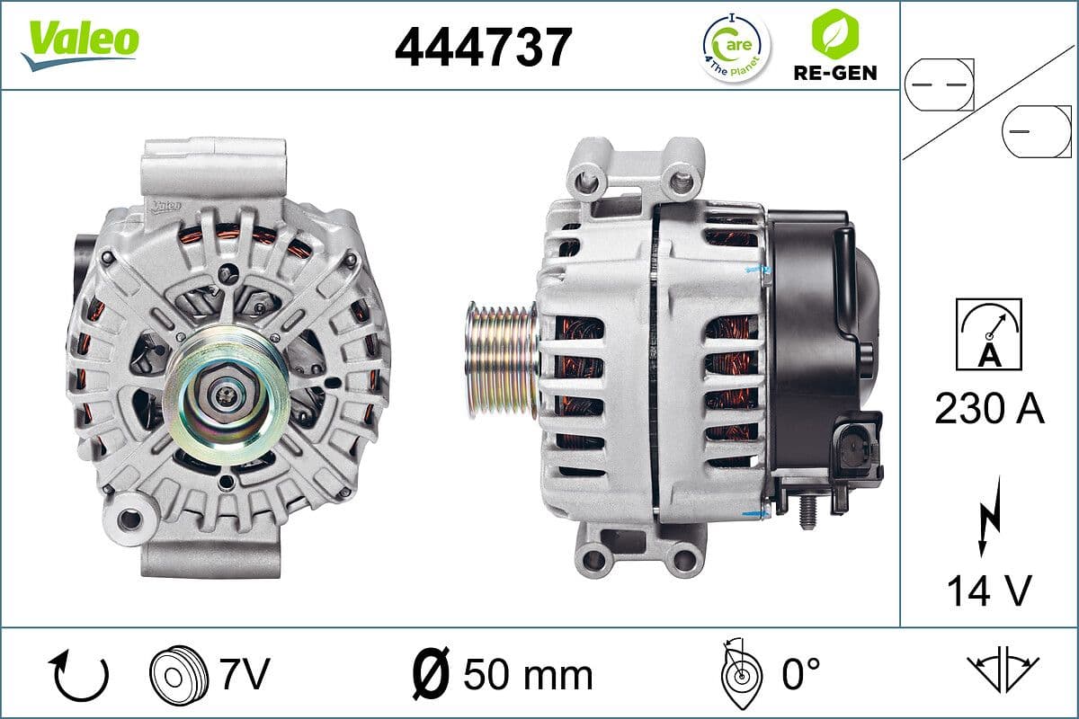 Generator / Alternator VALEO 444737
