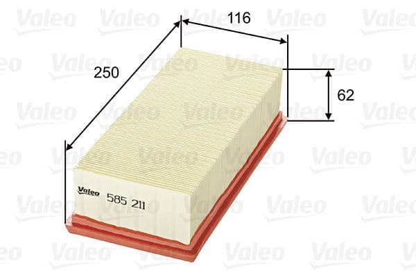 Filtru aer VALEO 585211
