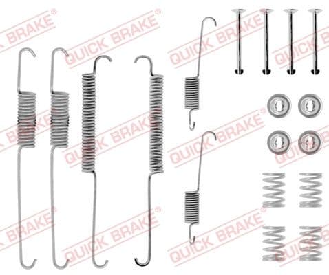 Set accesorii, sabot de frana QUICK BRAKE 105-0640