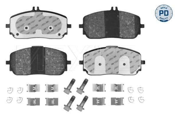 set placute frana,frana disc MEYLE -PD: Advanced performance and design. 025 229 4419/PD