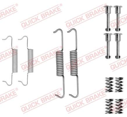 set accesorii, saboti frana parcare QUICK BRAKE 105-0877