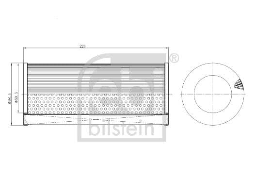Filtru ulei FEBI BILSTEIN 186038