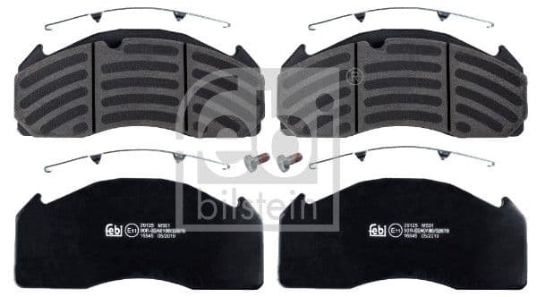 set placute frana,frana disc FEBI BILSTEIN 16545