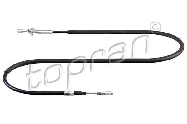 Cablu, frana de parcare TOPRAN 631 773
