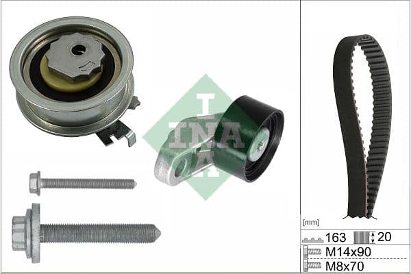 Set curea de distributie Schaeffler INA 530 0846 10