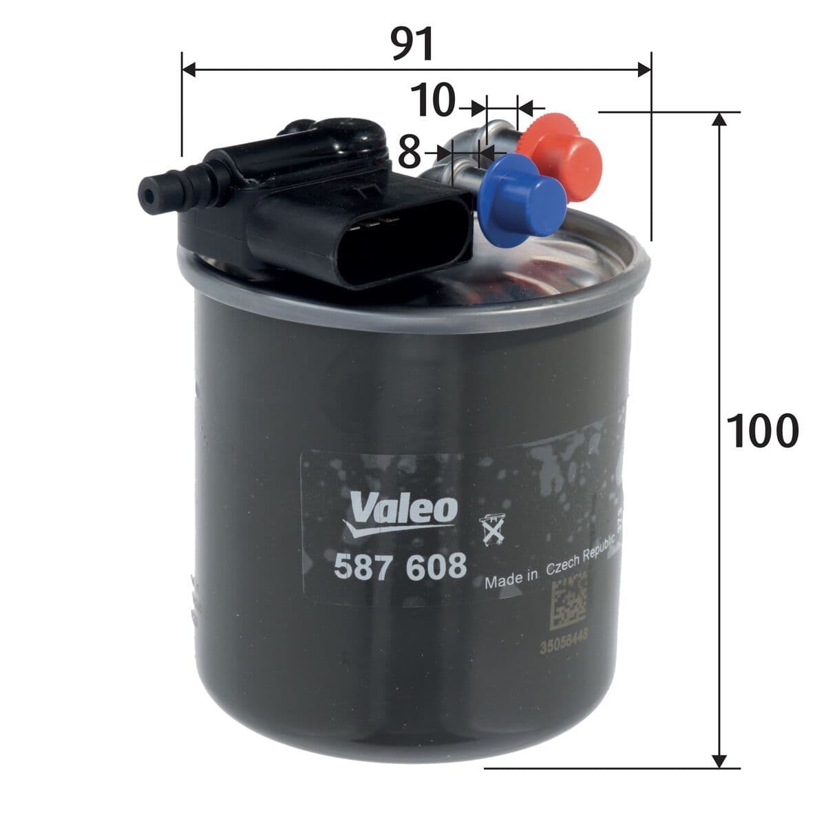 filtru combustibil VALEO 587608