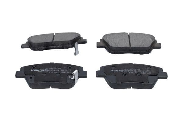 set placute frana,frana disc KAVO PARTS KBP-10100