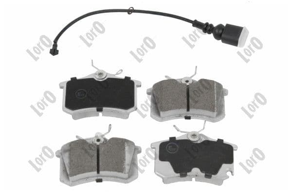 set placute frana,frana disc LORO 231-02-107