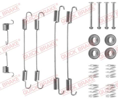 Set accesorii, sabot de frana QUICK BRAKE 105-0750