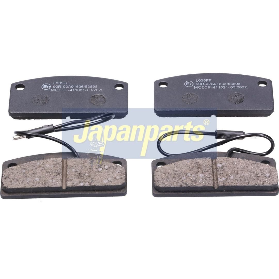 set placute frana,frana disc JAPANPARTS PA-MC05