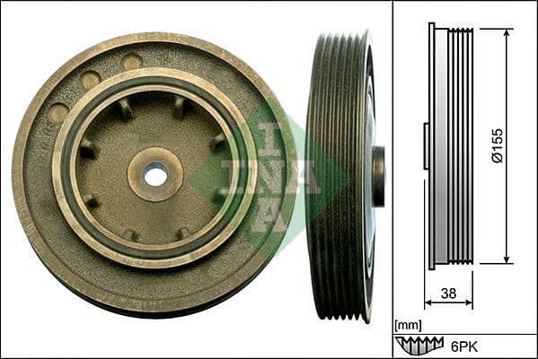 Fulie curea, arbore cotit Schaeffler INA 544 0101 10