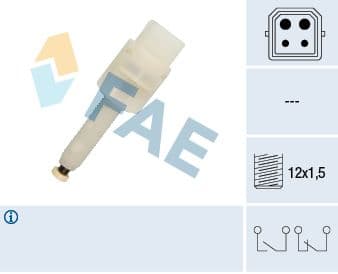 Comutator lumini frana FAE 24565