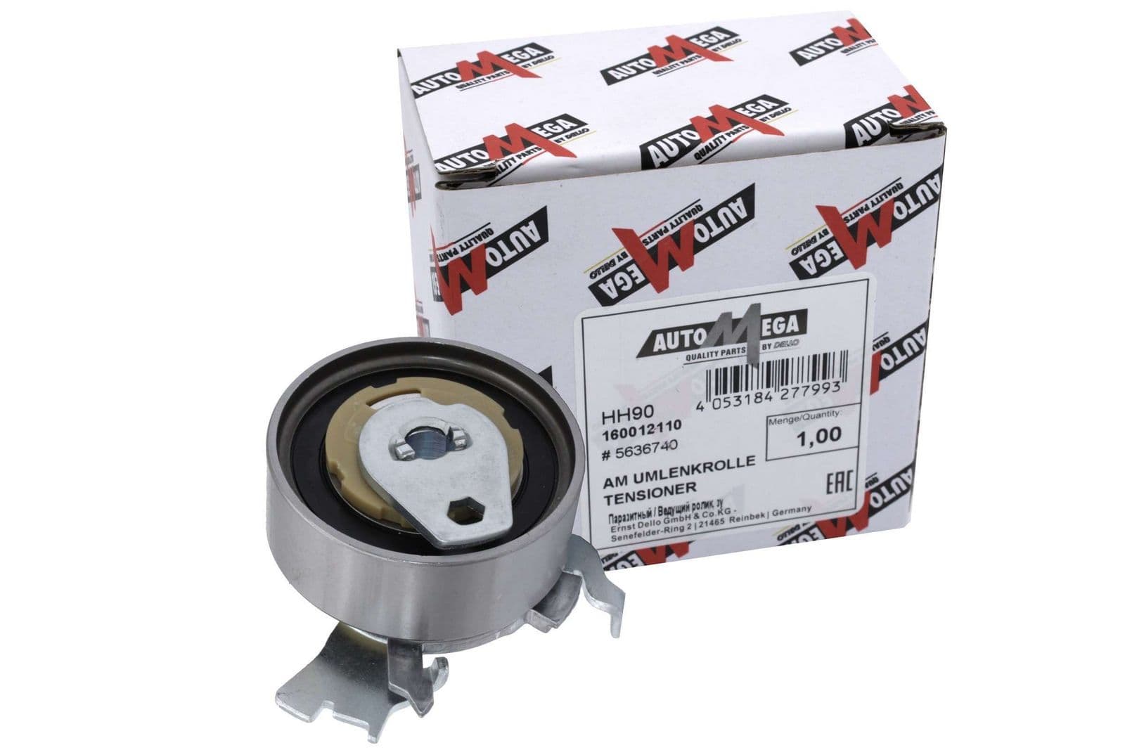 rola intinzator,curea distributie AUTOMEGA 160012110