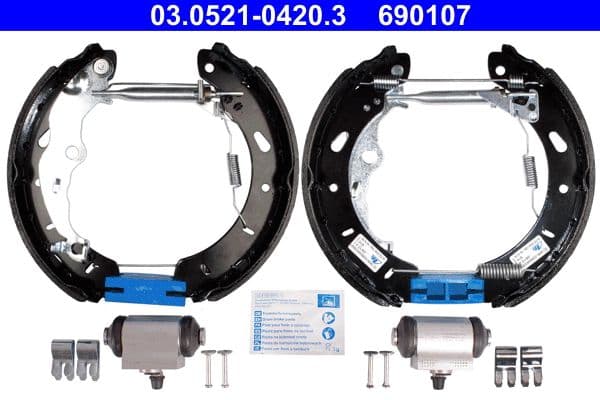 Set saboti frana ATE 03.0521-0420.3